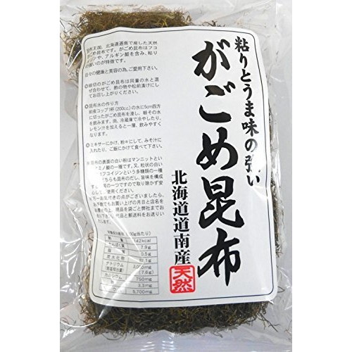 道正昆布　100％細切りがごめ昆布　200ｇ　チャック袋入り