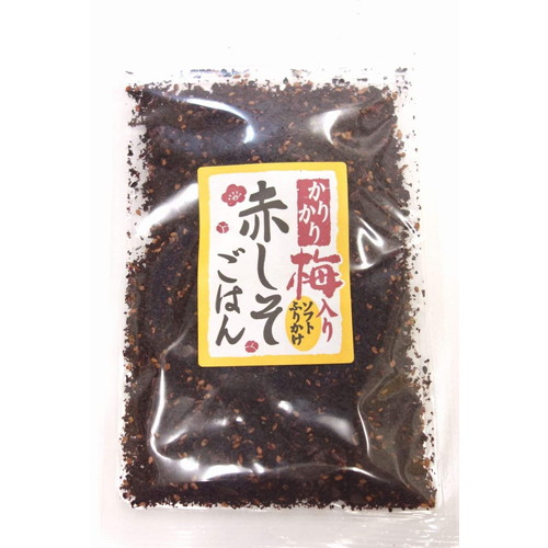 道正昆布　赤しそごはん　60g チャック袋入り